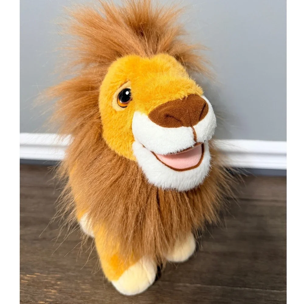 Disney The Lion King Simba Plush Mattel 1993 Vintage Stuffed Animal Toy